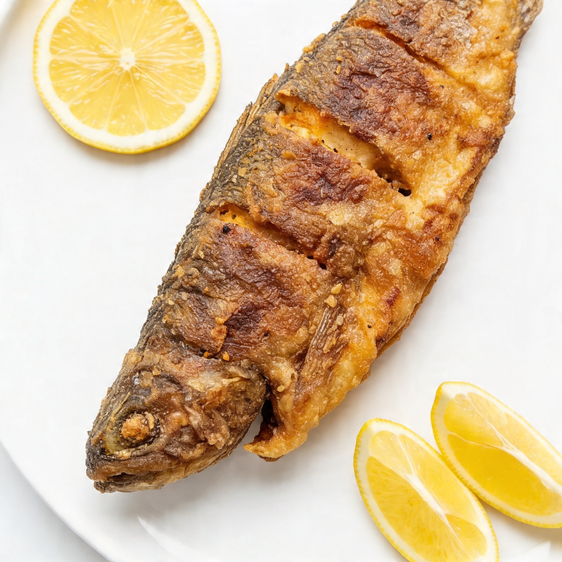 Pargo Rojo Entero Frito