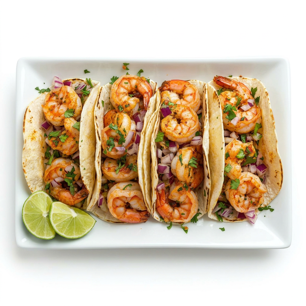 Tacos De Camarones